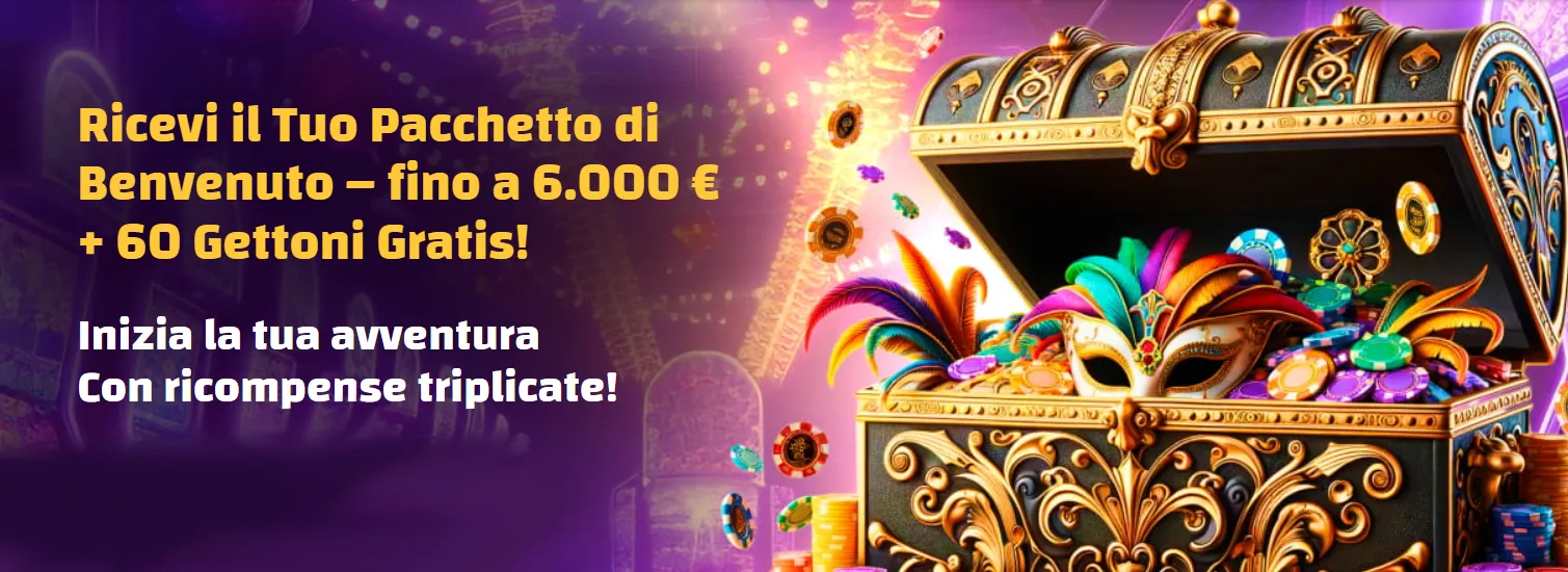 Venetian Moneta Casino banner